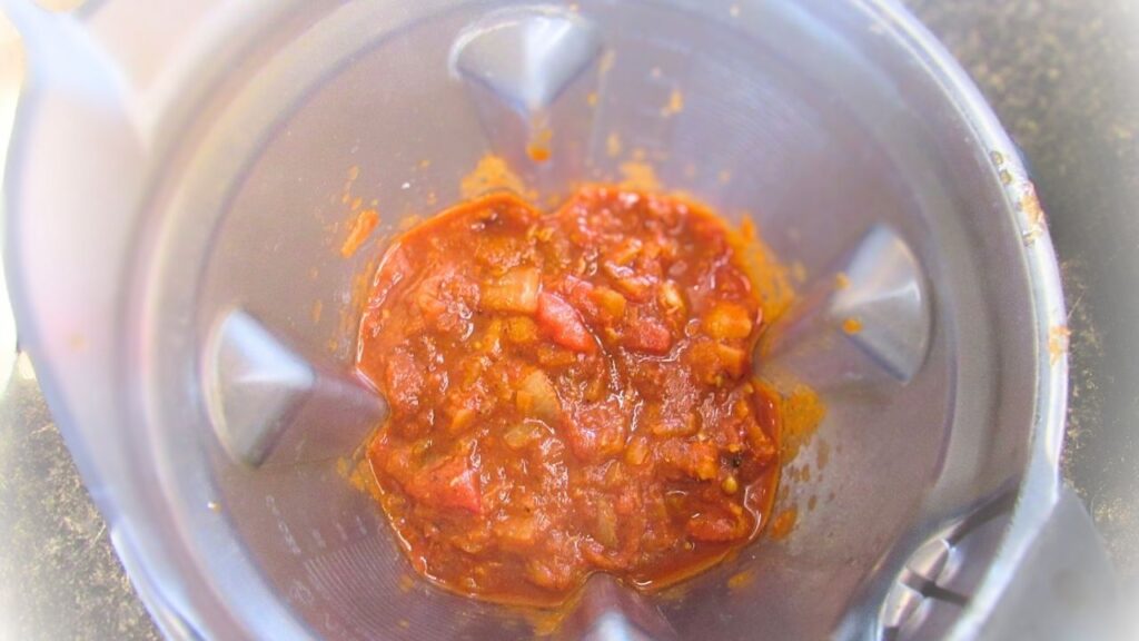 indyjska potrawka z kurczaka w blenderze