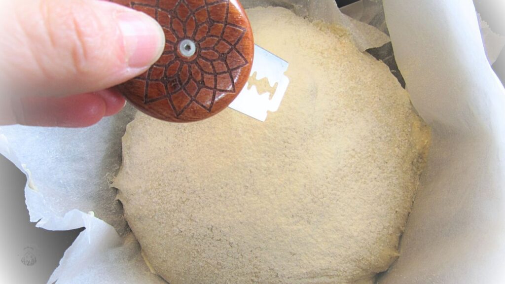 żyletka do wzorów na tradycyjny chleb na zakwasie