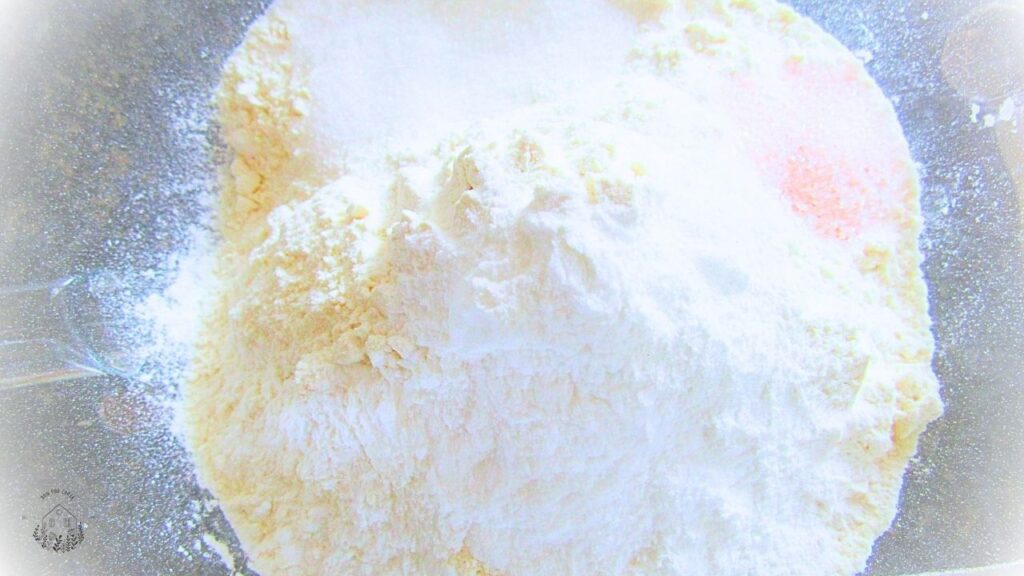 mąka i suche składniki na pancakes