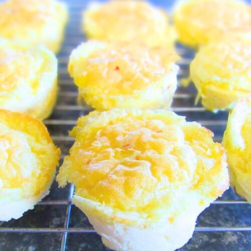 muffiny jajeczne na kratce do chłodzenia