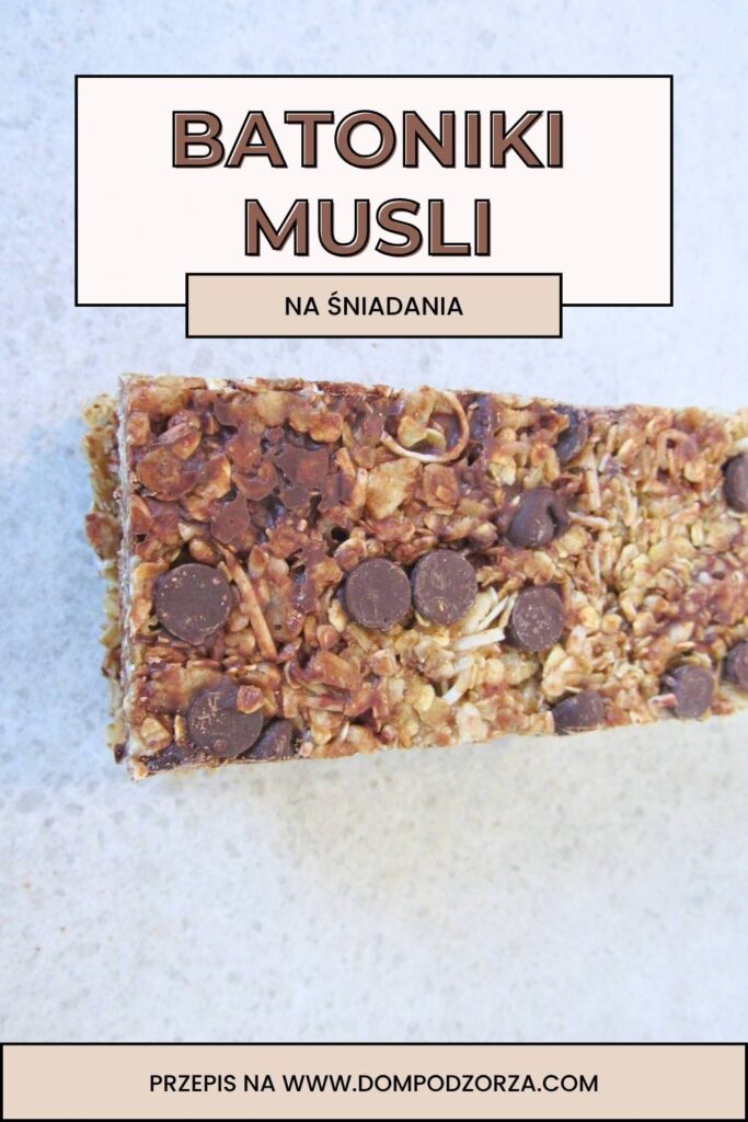 batoniki musli (granola bars)